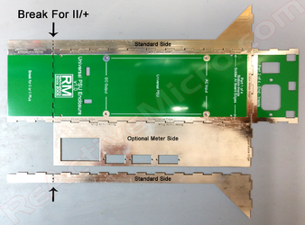 II/+ and IIe Enclosure Panel Locations