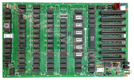 Apple II plus Rev 7 RFI Factory NEW Replacement Mainboard