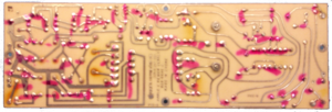 Rear of common PCB damage.