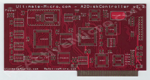 Apple II 3.5" Disk Controller Card v1.0 - Face