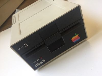 Disconnect your Disk ][ drive from your Apple ][.