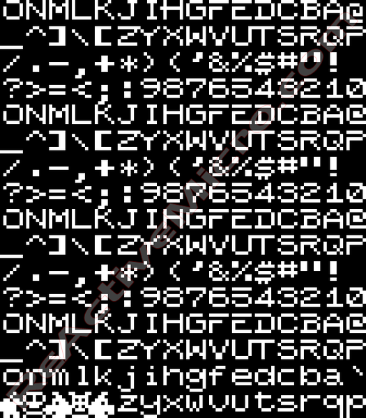 File:Apple II+ - Pig Font Character Generator - 2716.png